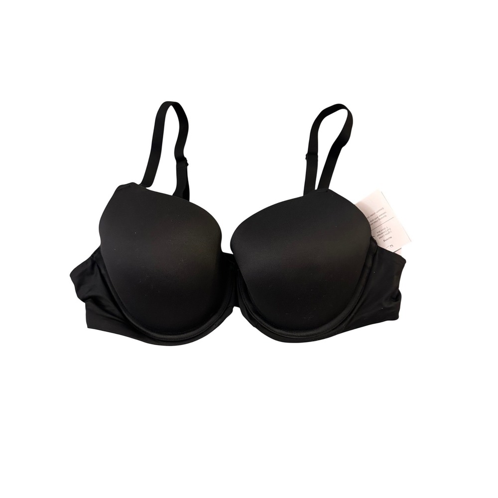 Auden Nursing Bra Black Lightly Lined Full‎ Coverage TShirt Bra 38B